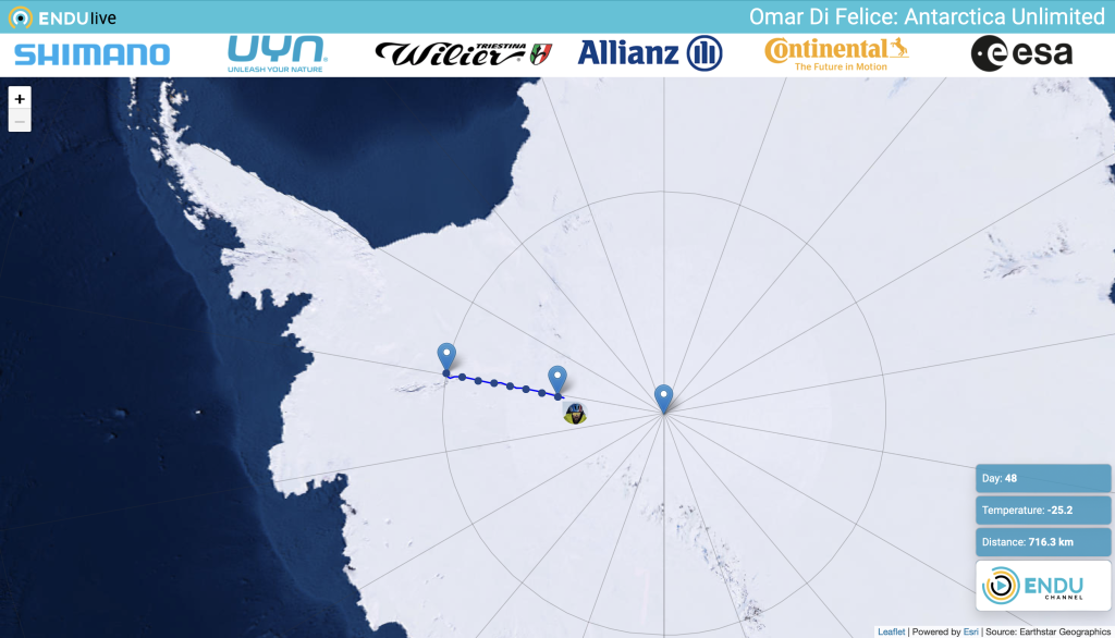 Antarctica Unlimited - Mappa screen finale da Endu Live Map