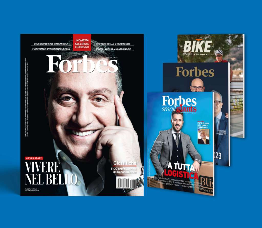 Forbes Vol. 66 + Small Giants + 100 Professionals + BIKE