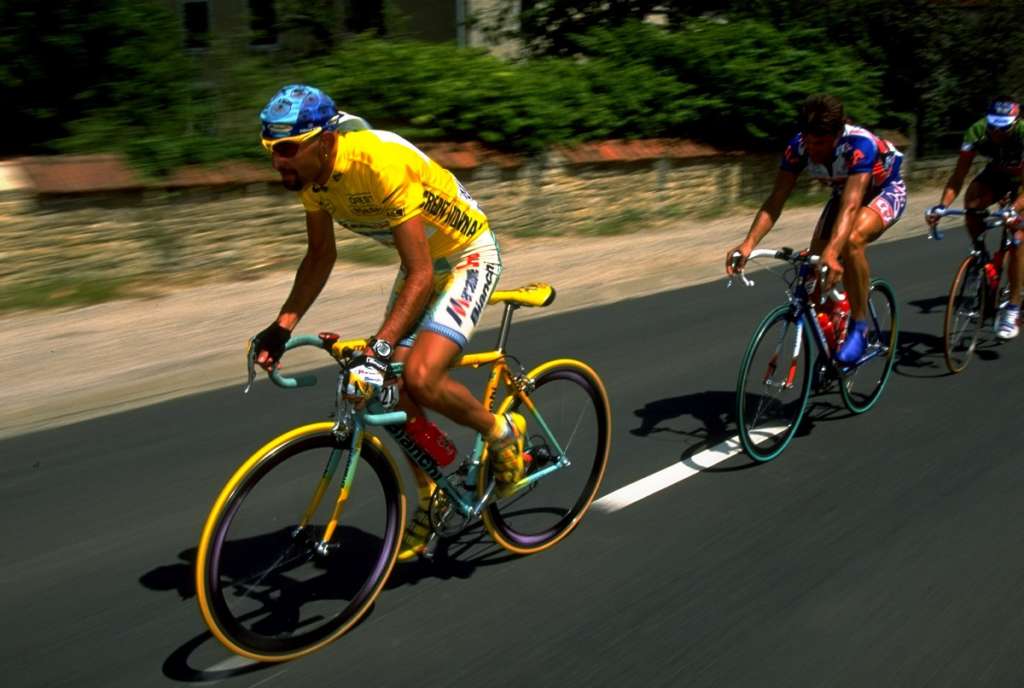 Marco Pantani al Tour, vinto, nel 1998