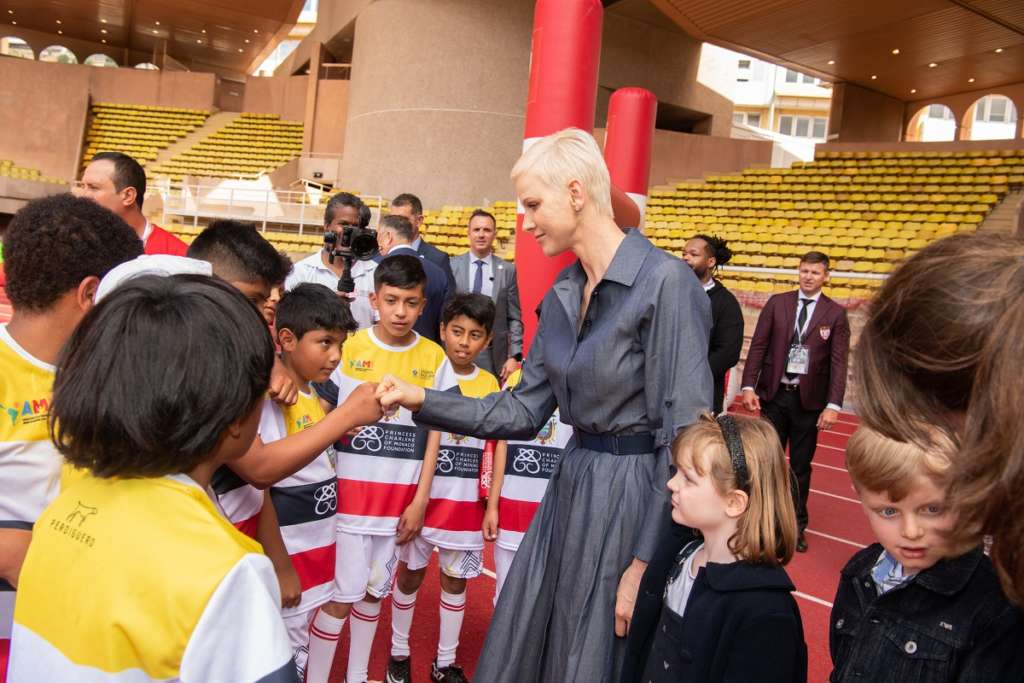 La principessa Charlène de Monaco