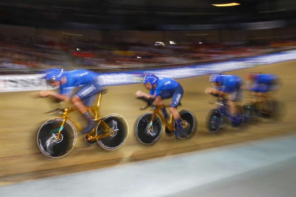 Parigi 2022 quartetto maschile (Foto Bettini)