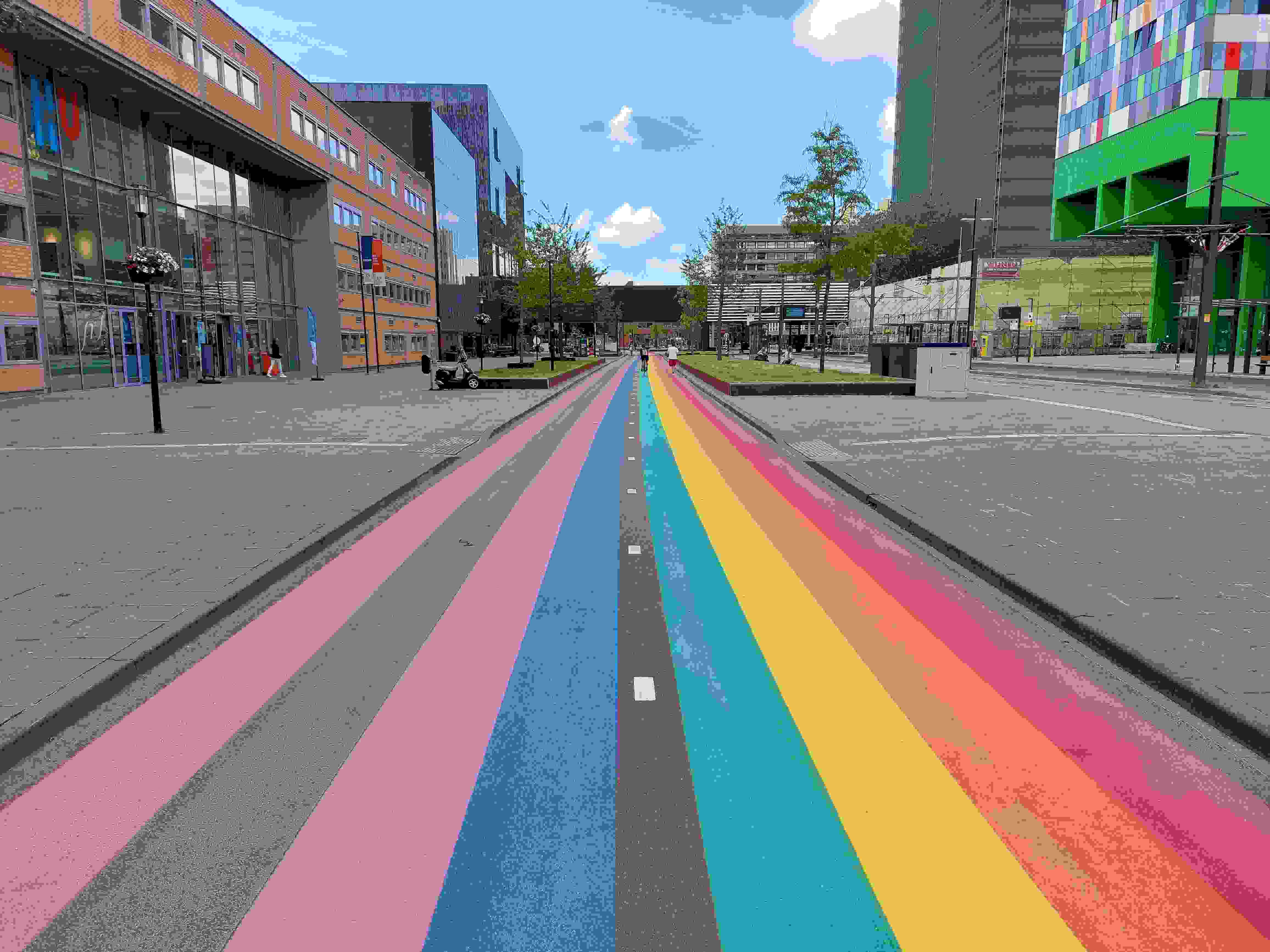 Utrecht ciclabile arcobaleno