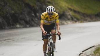 Pogacar in azione nella 7° Tappa del Giro del Delfinato