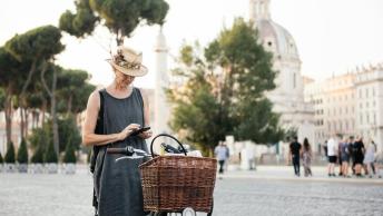 Roma progetto "Vado a lavorare in bici"