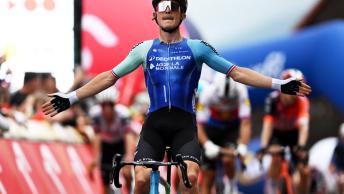 Paul Laperia, vincitore della 2° tappa del Giro di Polonia