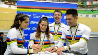 Paraciclismo, Mondiale su pista