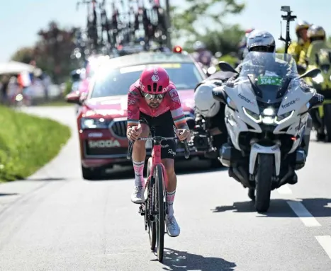 Ben Healy, vincitore della sesta tappa del Tour de France 