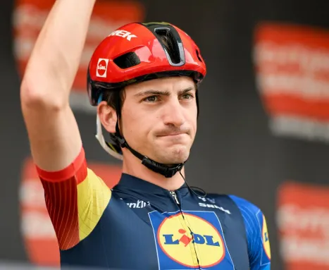 San Sebastian, Giulio Ciccone trionfa al rientro dall'infortunio