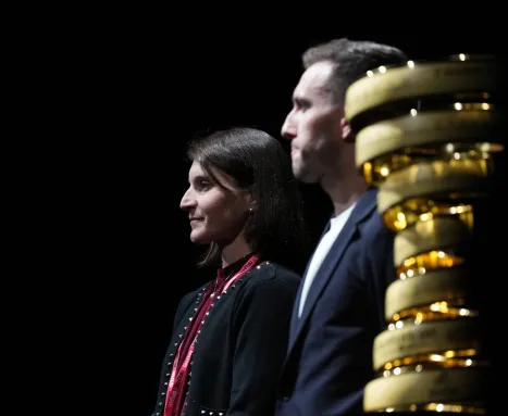 Elisa Longo Borghini alla presentazione del Giro Women 2026