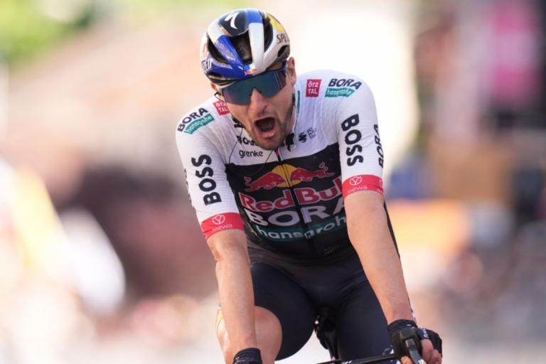 Nico Denz, vincitore tappa 18 del Giro d'Italia