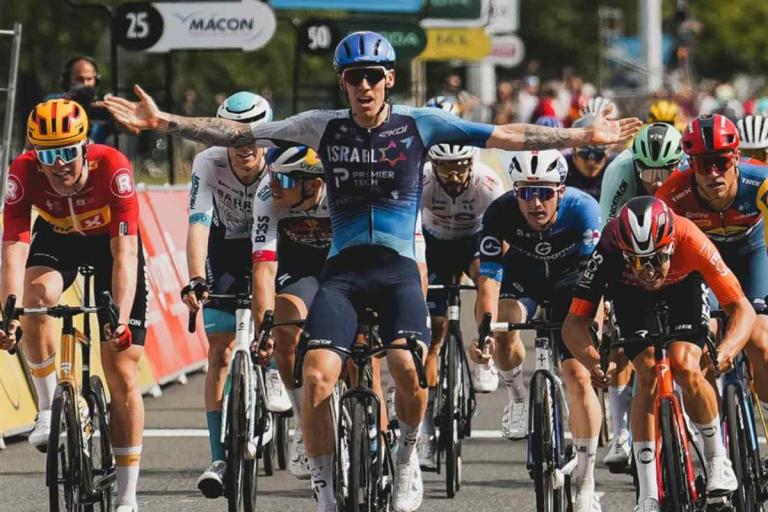 Giro del Delfinato, Stewart vince la quinta tappa in volata