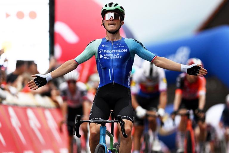 Paul Laperia, vincitore della 2° tappa del Giro di Polonia