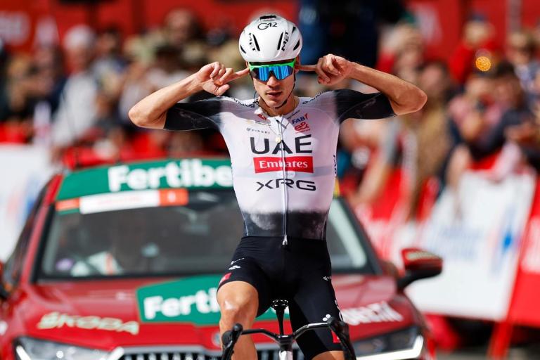 Juan Ayuso vincitore ad Andorra (Vuelta 2025)