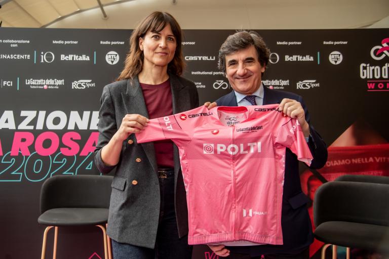 Polti-Cairo maglia rosa Giro women