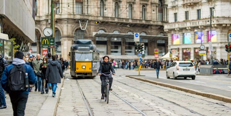 Milano bici in città